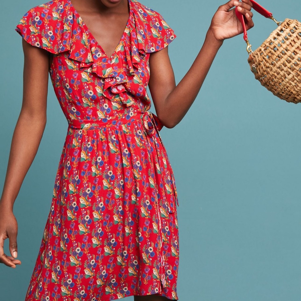 Maeve | Rosalia Wrap Dress